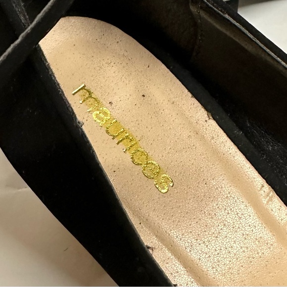 Maurices black faux suede heels size 8 - Picture 6 of 6